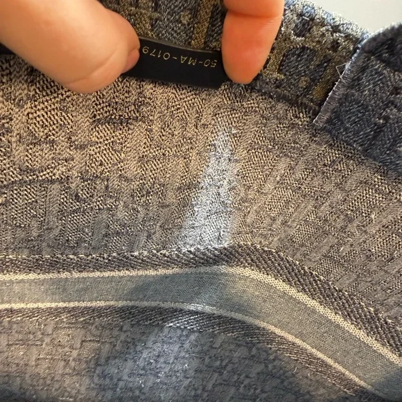 Christian Dior Large Denim Book Tote - Picture 15 of 15